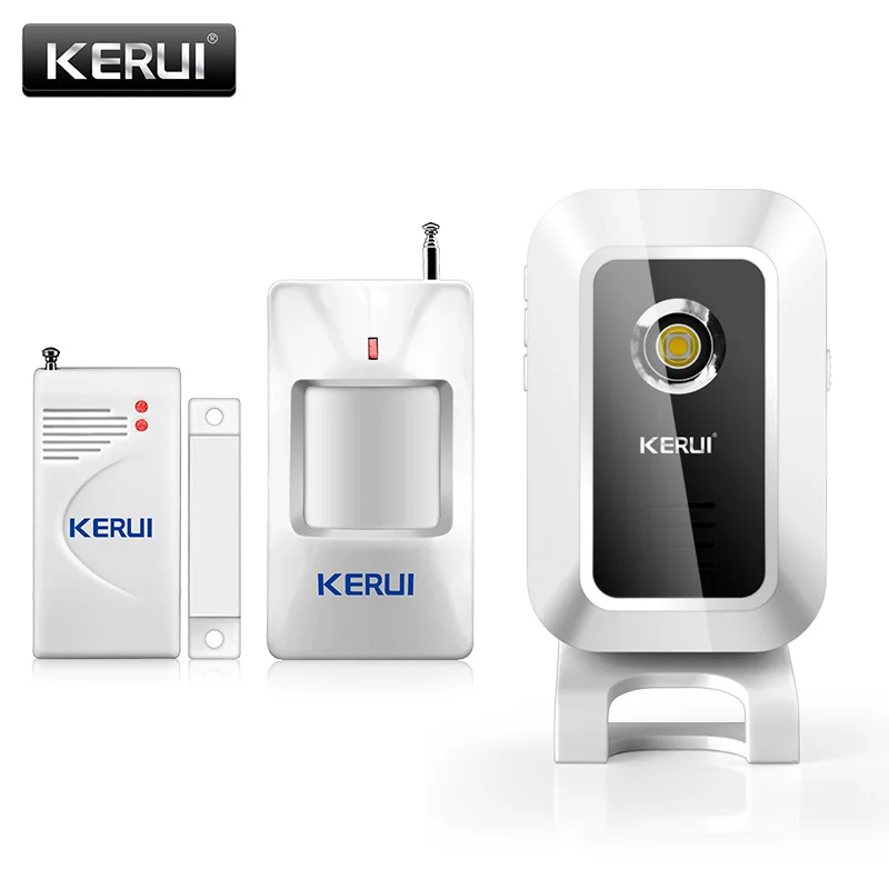 Goede CORINA M7 Welkom Chime Deurbel Draadloze Infrarood PIR Bewegingsmelder Deurbel Welkom Alarm Entry Deurbel