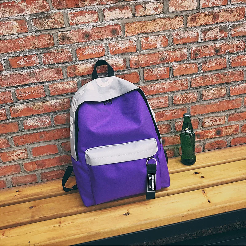 Menghuo 2016 New Design Unisex Women Luminous Backpacks 5 Colors Men Backpack Canvas School Bags For Teenagers Backpack Mochila (43)