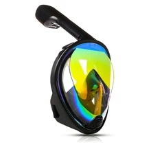 

YaHey New Design Radiation Protection Snorkel Mask Full Face Waterproof Diving Mask for Gopro Camera with Sport Cooling Towel