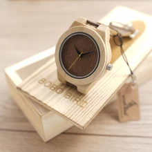 БОБО ПТИЦА 4 Модели Дерева Часы для Мужчин Luxury Brand Watch Деревянные мужские Наручные Часы ДЕРЕВЯННЫЙ ЯЩИК Relogio Masculino