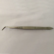 Stainless Steel Dental Tweezer Plier Teeth Clean Tools Mouth Hygien Instrument
