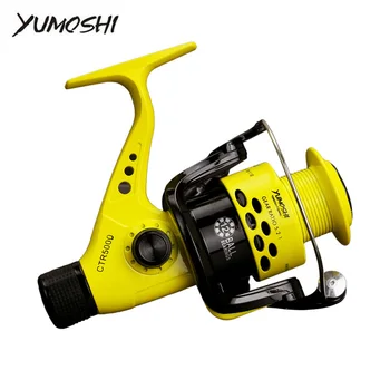 

YUMOSHI CTR Rear Brake Flying Fishing Reel 12BB Baitcasting Carp Bait Cast Rear Drag Sea Spinning Reel carretilha de pesca