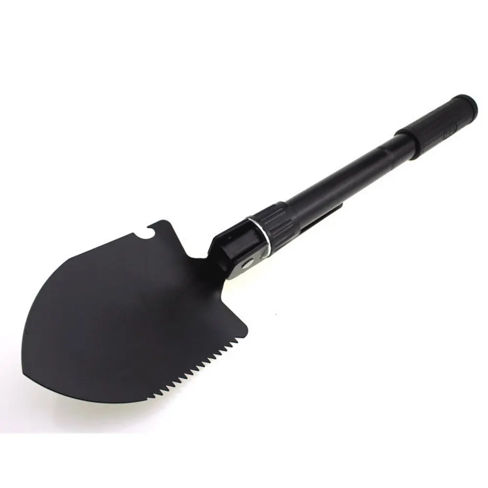 

Military Shovel Spade Carbon Steel 2 Color Survival Gadget Camping Shovels with Handlebar Garden Supplies Multi-Functional