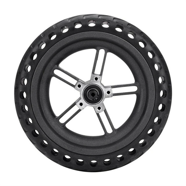 US $25.60 85 Inch Damping Solid Tyres Hollow NonPneumatic Wheel Hub And ExplosionProof Tire Set For Xiaomi