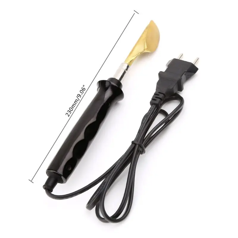 

Free postage Electric Soldering Iron With Plastic Handle Flat Tip For Car Bumper Repair