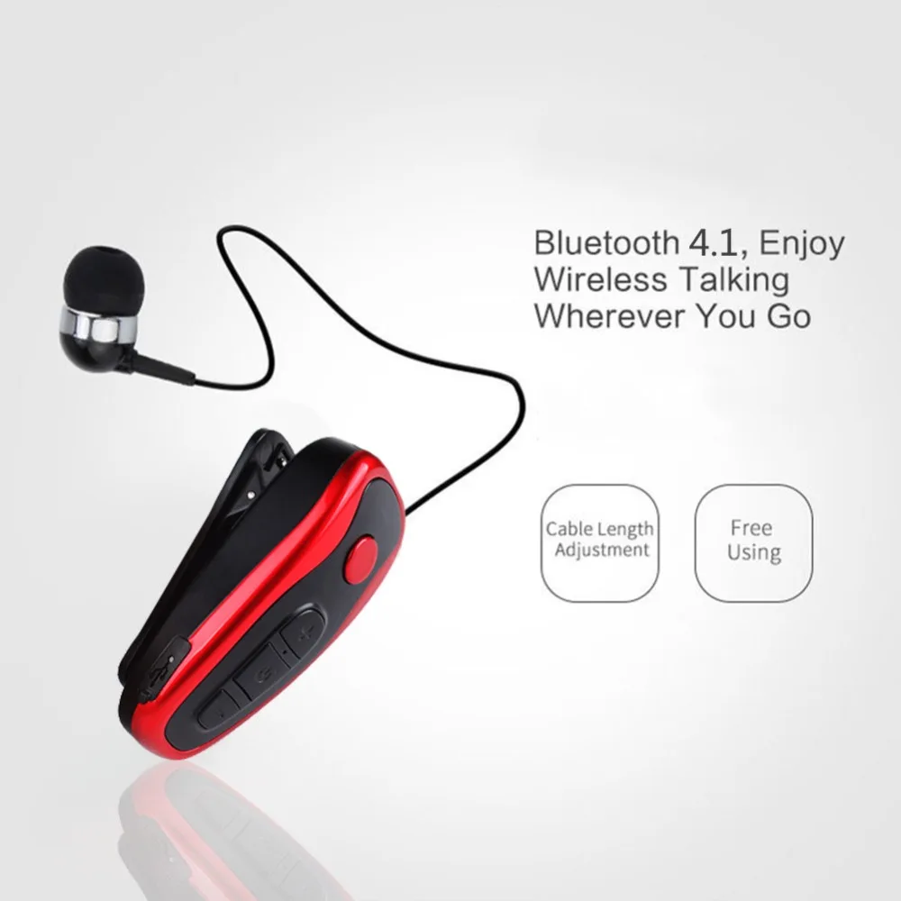 Q7 беспроводной Bluetooth 4,1 Гарнитура вибрирующий сигнал износ клип наушники Bluetooth Беспроводные наушники с микрофоном Мини Портативный