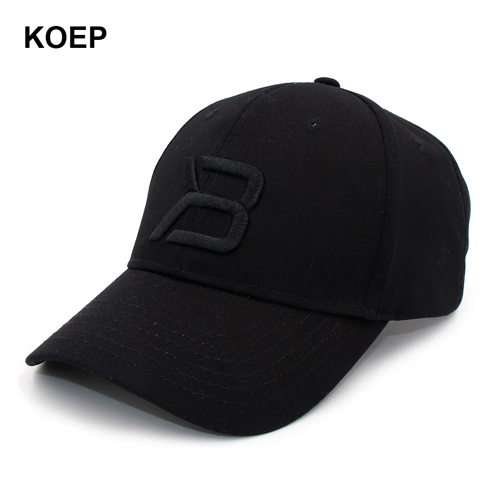 KOEP 2019 الرجال النساء قبعة بيسبول أزياء للجنسين هندسية التطريز أبي قبعة 100% القطن Snapback قابل للتعديل قبعات كمال الاجسام