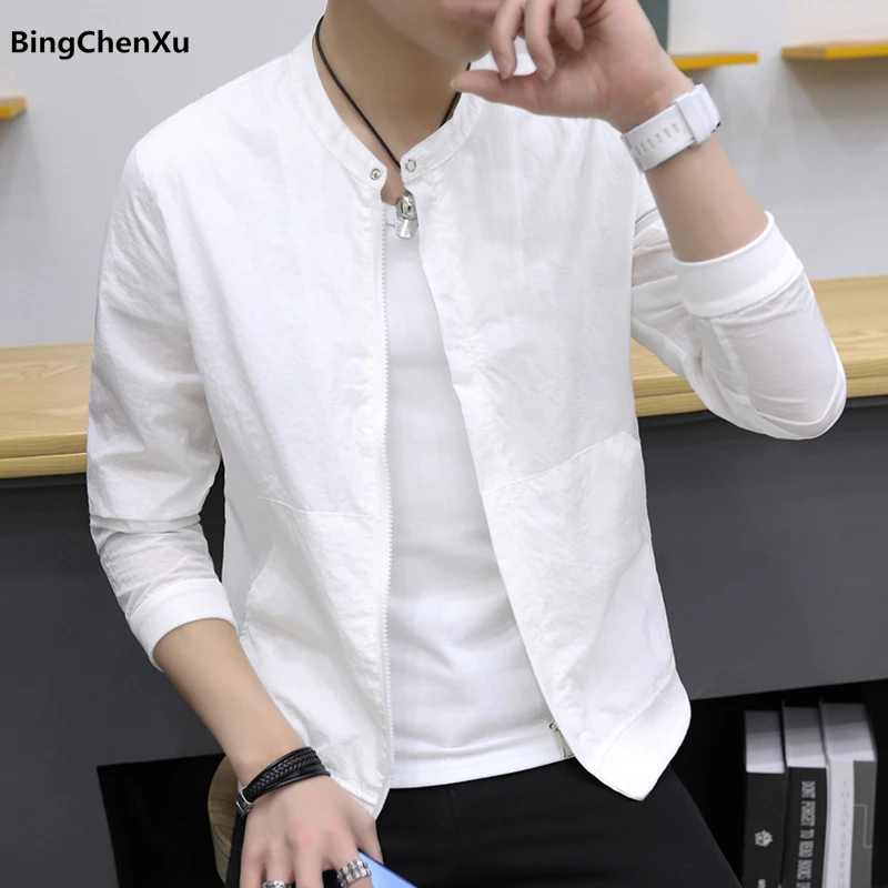 

Ultra Light Anti-Uv Basic Jacket men Quick Dry Skin Jackets Waterproof Anti-UV Coats Outdoors Brand Clothing male Jacket 4958