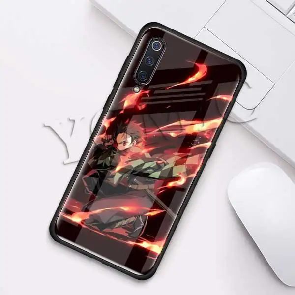 Чехол из закаленного стекла для Xiao mi Red mi Note 7 6 Pro K20 Pro Red mi 7 mi 9 Чехол для мобильного телефона s - Цвет: 005