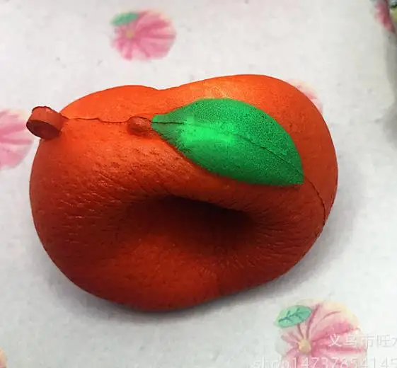 50 шт. wholesale-6cm Редкие squishy фрукты orange сотовый телефон ремни замедлить рост kawaiii мягкими дешево оптом