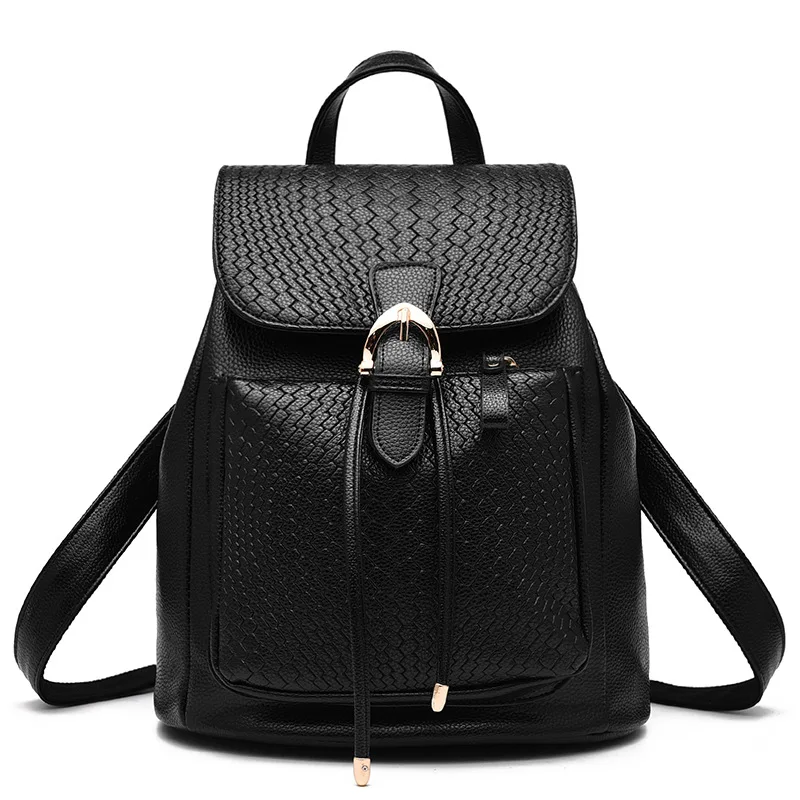 Fashion Designer Genuine Leather font b Women b font font b Backpack b font Drawstring School