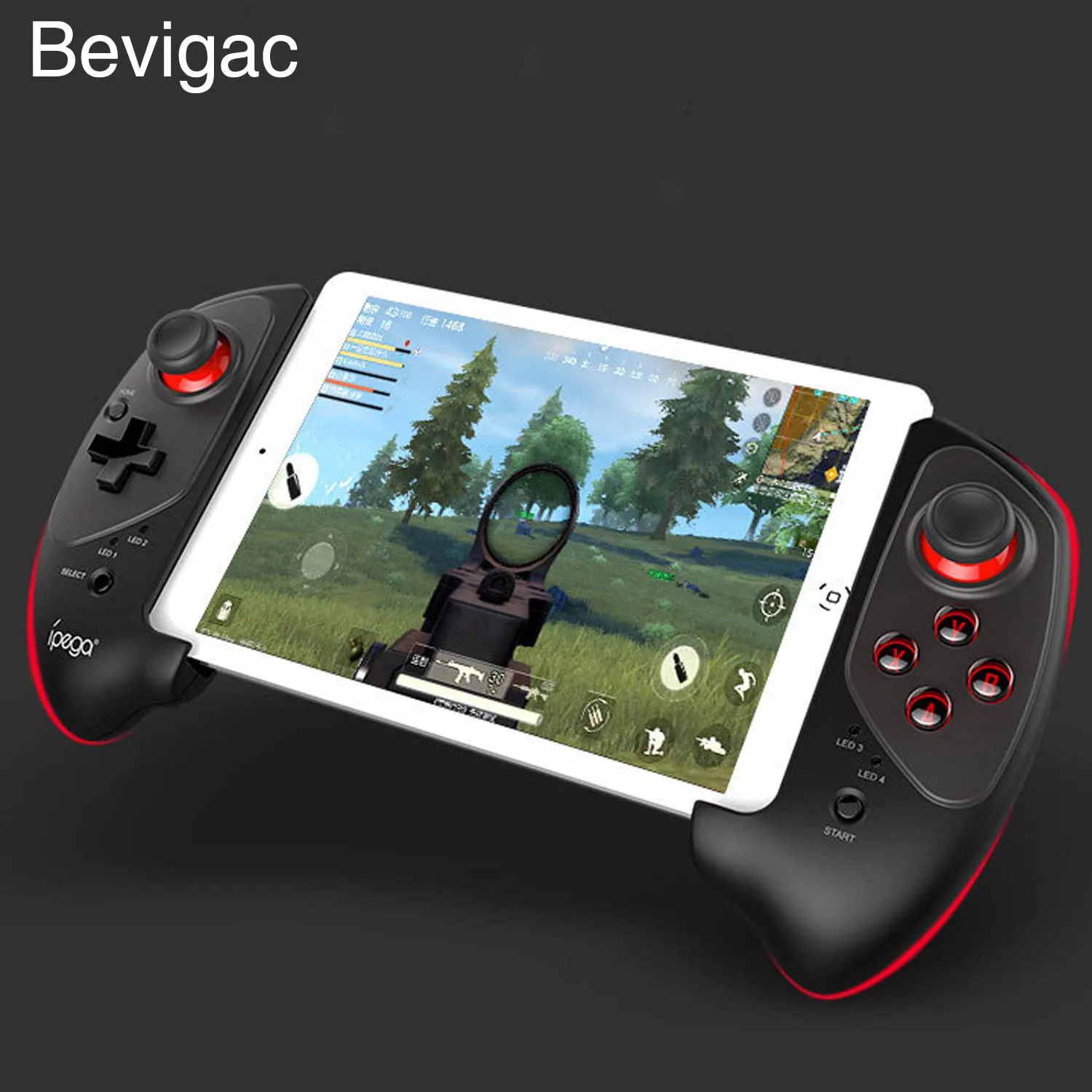 

Bevigac Telescopic Wireless Bluetooth Mobile Game Controller Gamepad for Switch Android iOS Windows 7 8 10 Smart Phone Tablet PC