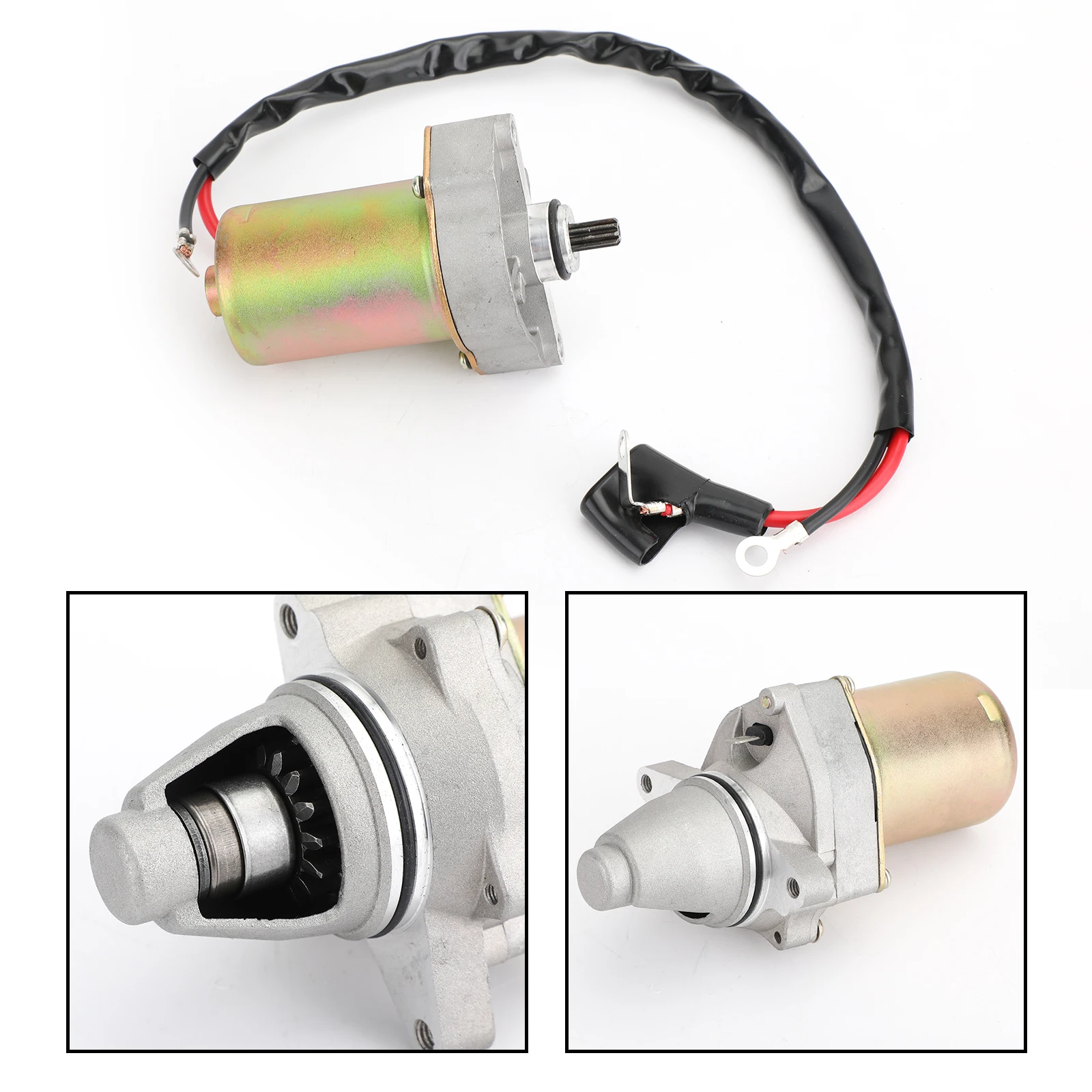 Areyourshop Starter Motor For Yamaha YFM90R RAPTOR 90 2009- 90cc 43D-H1800-00 99999-04128 Motorcycle