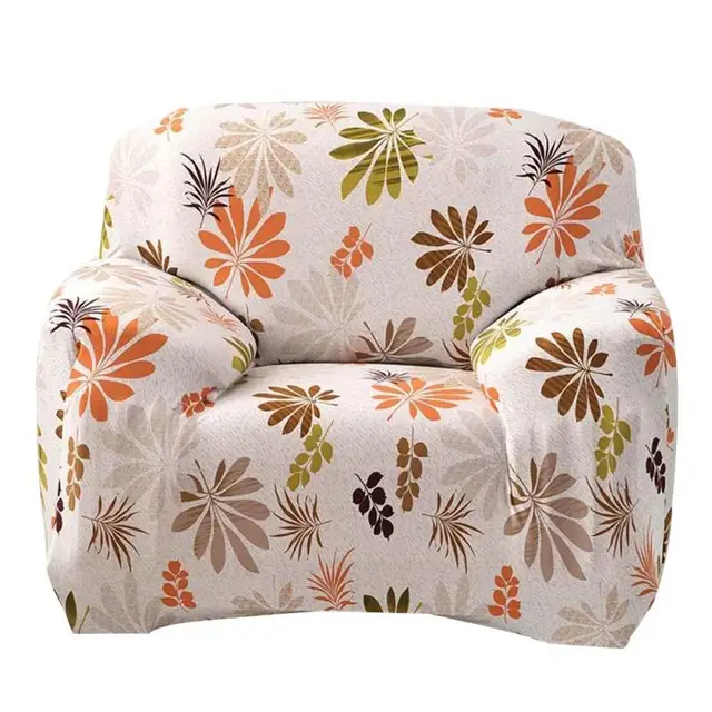 Flower Pattern Modern Sofa Set Cover Only No Filler Living Room Non Flower Pattern Modern Sofa Set Cover Only No Filler Living Room Non Slip Stretch Full