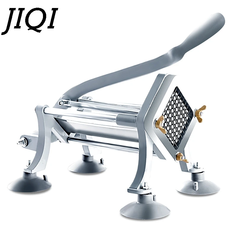  JIQI Potato chips making machine chips potato food French Fry Cutter Manual Kitchen Carrot Cucumber - 32831916399