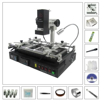 

BGA soldering station IR8500 motherboard repair welding machine with 184pcs 80MM 90MM stencil