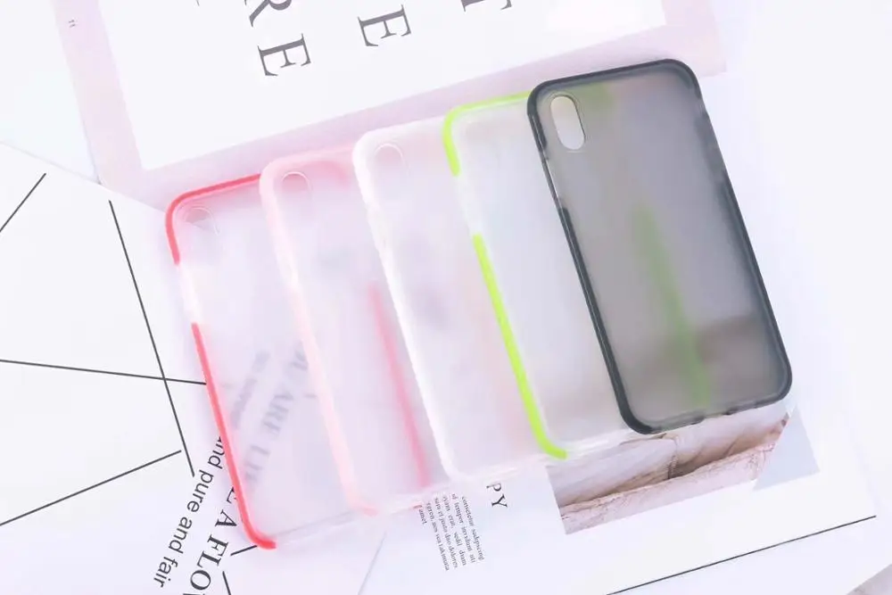 4_JONSNOW Cover for iPhone XS MAX XR Shockproof Phone Back Protective Case for iPhone 6 6s 7 8 Plus X Soft Silicone Clear Cases