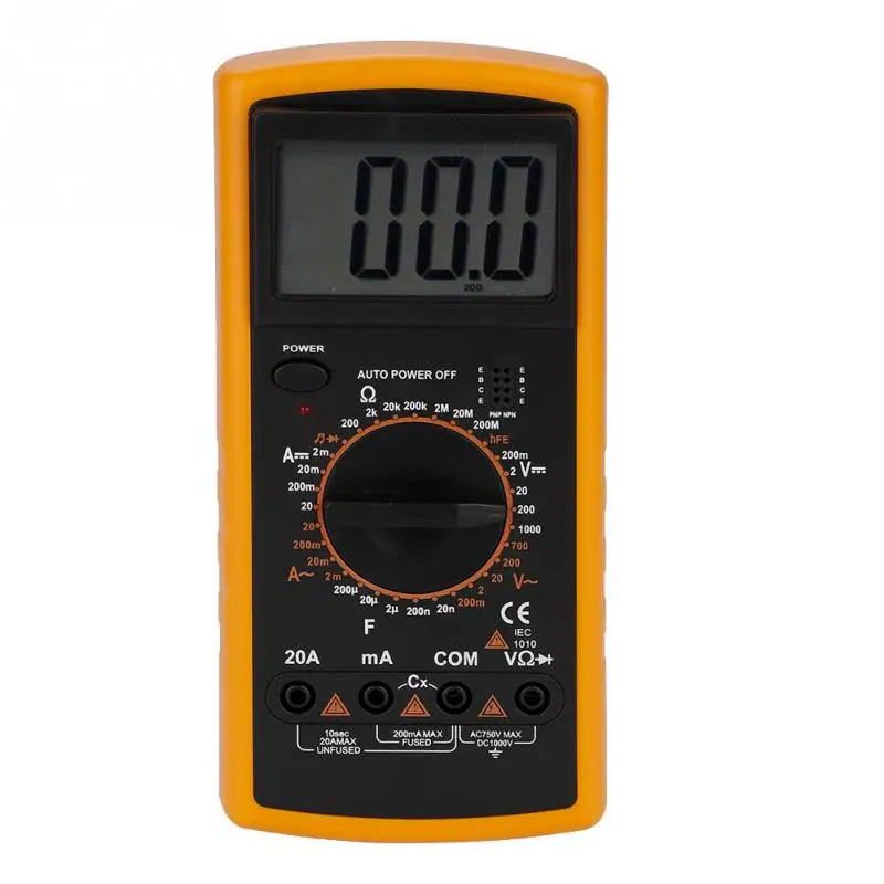 Portable Handheld Multimeter High Accuracy Digital Multimeter Auto