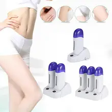 Воск 3 типа картридж воск депилятор ролик подогреватель Воск Удаление волос на теле машина удаление волос воск