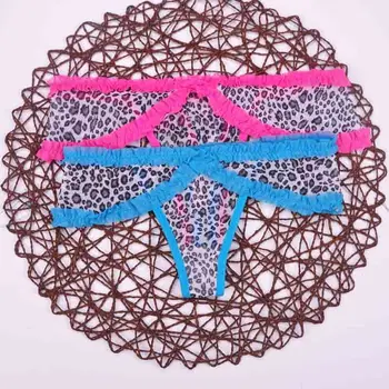 

New multi-color Sexy cozy comfortable Lace Briefs thongs Underwear Lingerie for women 2pcs ac11