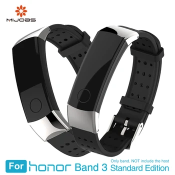 

Strap Sports Soft TPU For Honor band 3 Bracelet Soft Bracelet Strap Band Replace For Huawei Honor Band 3 Smart Wristband