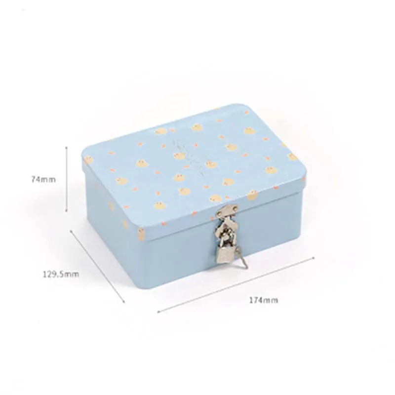 Doreen Box милый мультяшный жестяной металлический ящик для хранения мелочей коробка для конфет Чехол Органайзер для дома контейнер для ювелирных изделий 1 шт - Цвет: 5