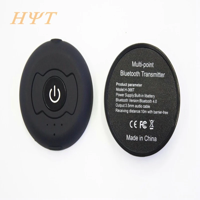 Bluetooth Transmitter Multi point Wireless Audio Stereo Dongle Adapter for TV PC Tablet MP3 H 366T
