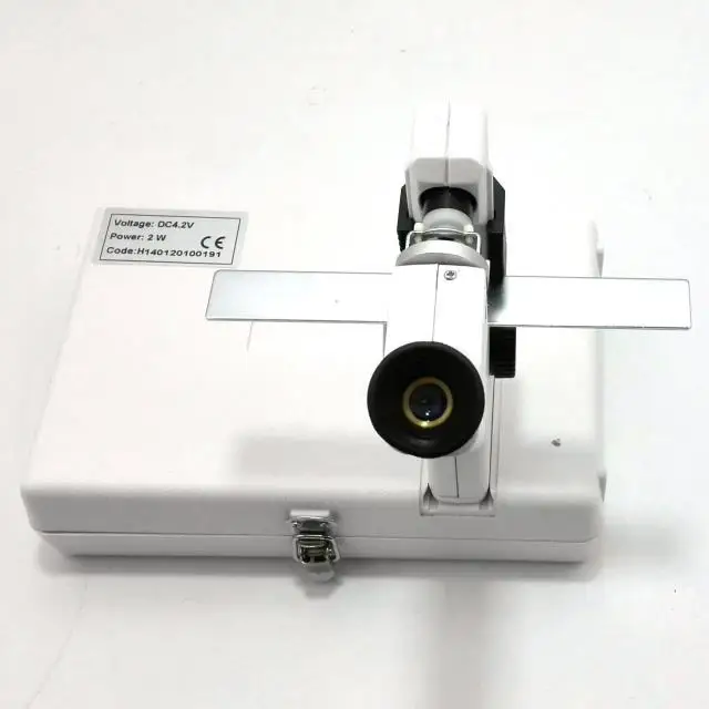 Портативный ручной lensmeter фотометрический инструмент Focimeter оптический ленсометр AA с питанием от батареи