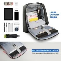 Lifetime Warranty Men's Backpacks 15.6inch Laptop Backpack Anti Theft Bag For Men For Women Travel Backpack For School Mochilas 2