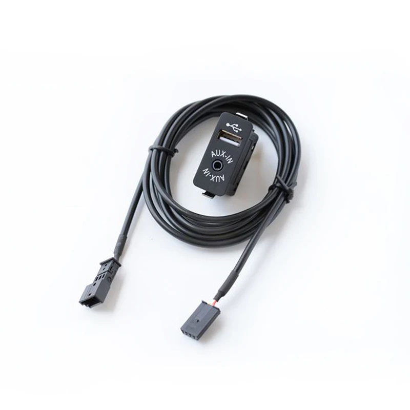 

Biurlink CD Changer Aux-in/USB Auxiliary Audio Input 3Pin Connector for BMW E46 3 Series from 09/02 to 05 w/NAV