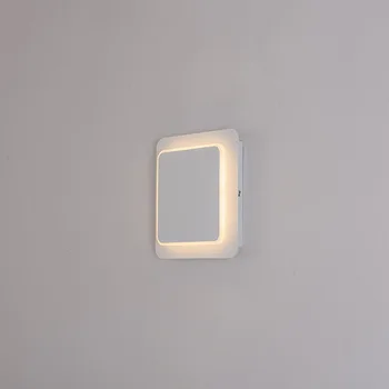 

Modern creative square rotatable wall lamp living room hotel bedside lamp club restaurant aisle lights KTV background lights