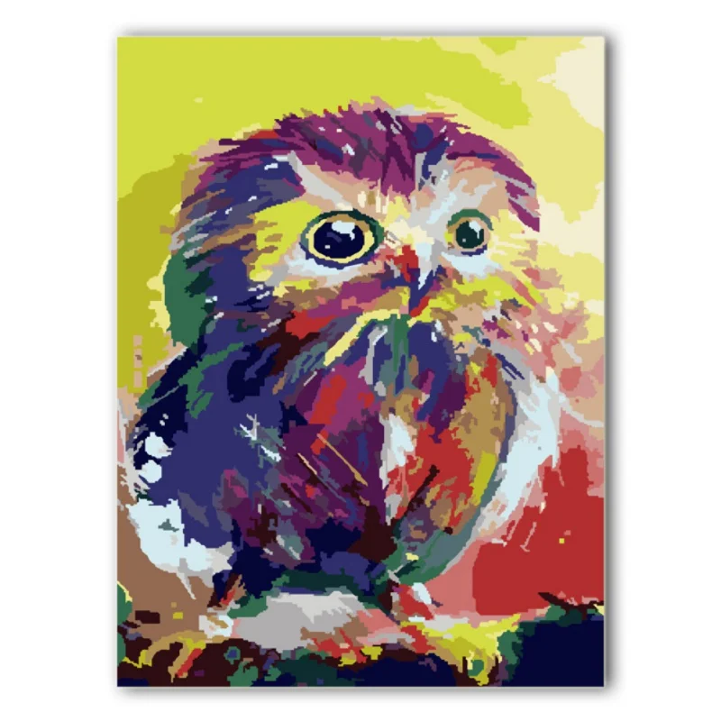 картина по номерам мудрая сова. картина по номерам нежные совы. картины по номерам на холсте совы. сова акрилом на холсте. картина сова.