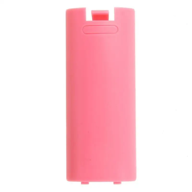 For Nintendo Wii White/Black/Blue/Red/Pink Battery Cover Case Back for Nintendo Wii Remote Controller Hot 