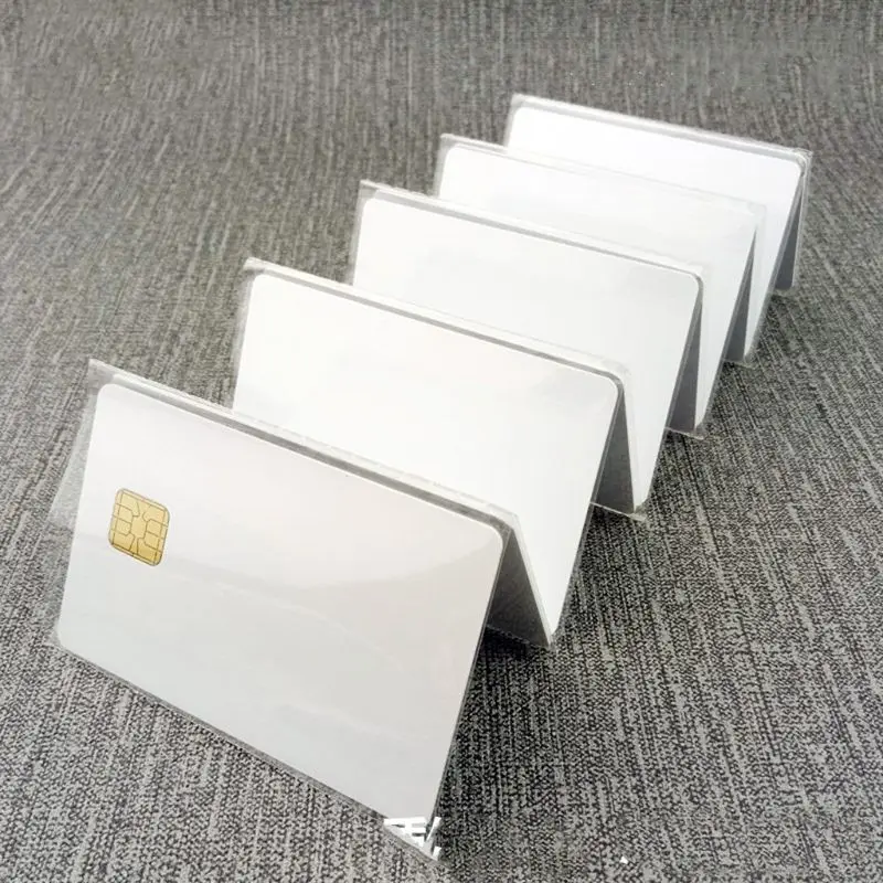 (10 шт./лот) SLE 4428 ПВХ заготовка карты контакта IC smart Card|Карты контроля доступа| |