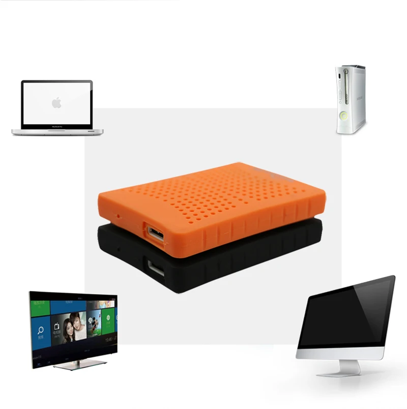 2.5 inch external hdd 320G500G750G1TB2TB sata USB3.0 hard drive with anti-shock rubber hdd enclosure disco duro  (11)