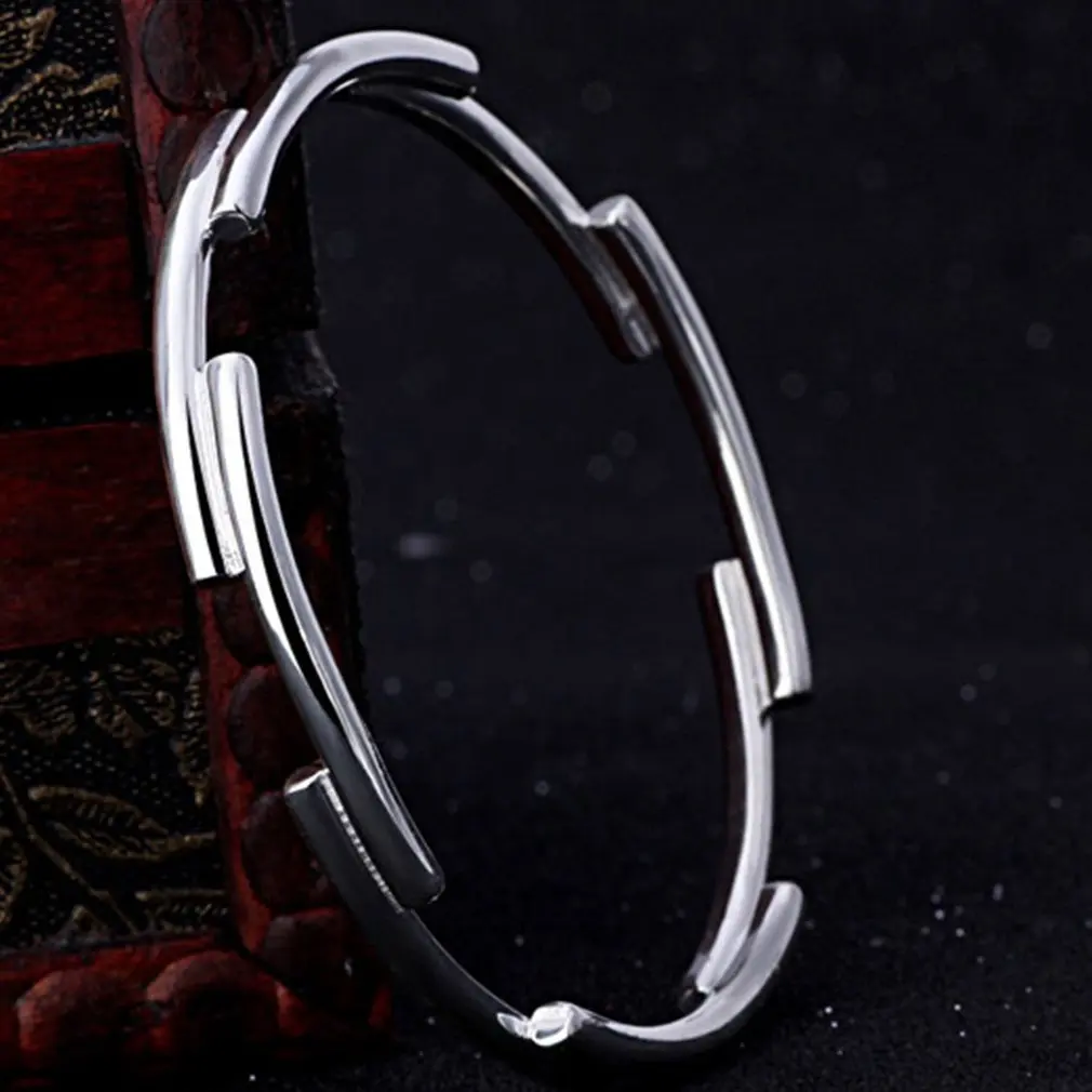 

Thickened Vacuum Plating Platinum Bracelet Women Hand Chain Fashionble Cuff Bracelet Jewelry Valentine Gift for Ladies