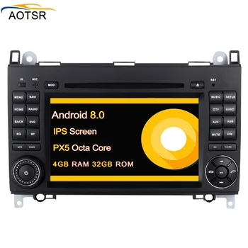 

Android 8.0 4G 2 DIN Car DVD GPS head unit For Mercedes/Benz A-class W169 A150 A170 2004-2012 gps navigation radio auto stereo