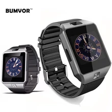 BUMVOR Smart Watch DZ09 With Camera Bluetooth Connected SIM Card Smartwatch For Android cell phone PK GT08 DZ09 men wrist watch