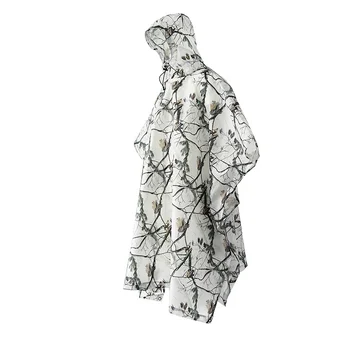 

Impermeable Outdoor Rainwear Multi-Functional Snowy Camouflage Raincoat For Motorcycle Camping Travel K5