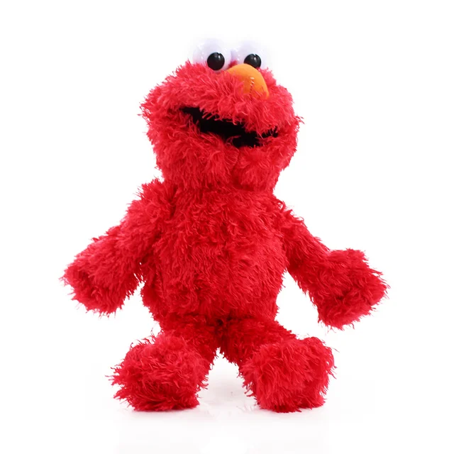 Sesame Street Plush Toy Elmo Oscar Cookie Grover Zoe Ernie Big Bird Stuffed Soft Early Education Stuffed Dolls