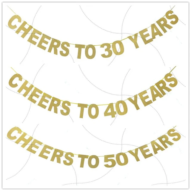 anniversary banners