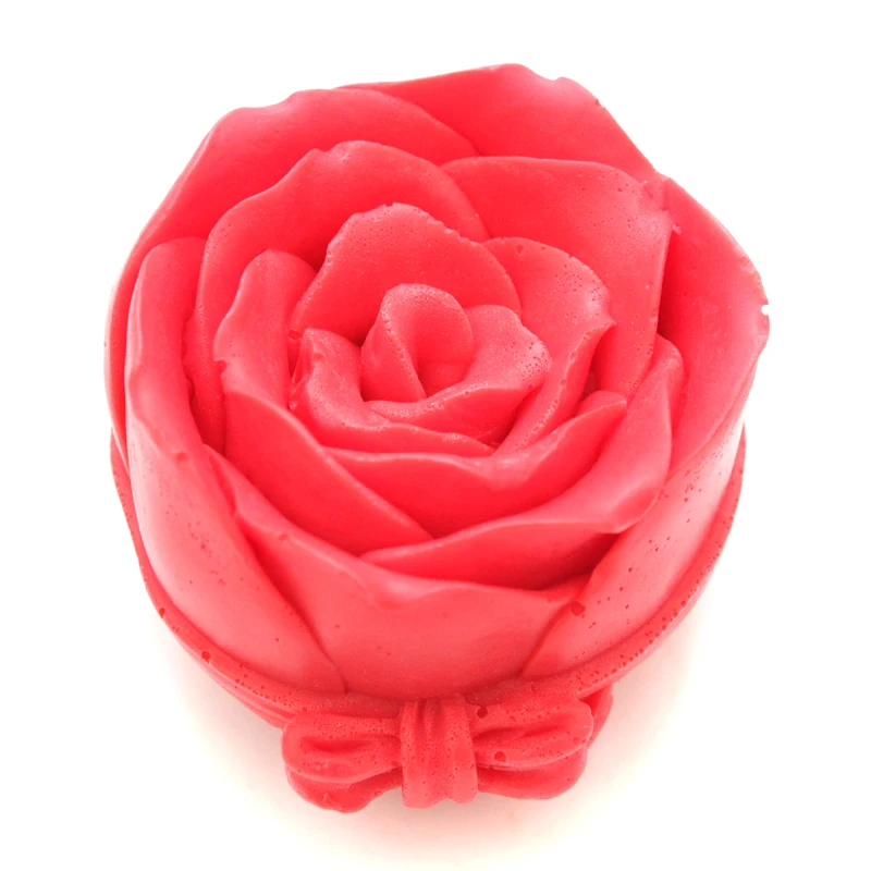 

Rose Flowers Shaped Soap Silicone Mold Craft Chocolate Candy Mould Decorating Tools
