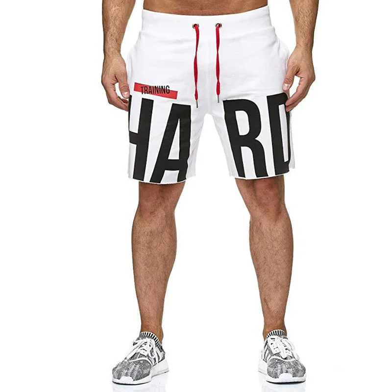 

Streetwear men's sweatpants 2019 men's casual shorts gym jogger fashion fitness shorts comfortable sportswear
