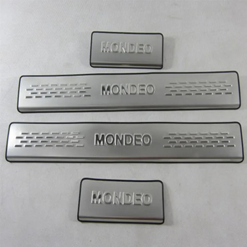 Автомобильный Стайлинг, порог из нержавеющей стали, Накладка на порог, накладки на пороги для Ford Mondeo 2013