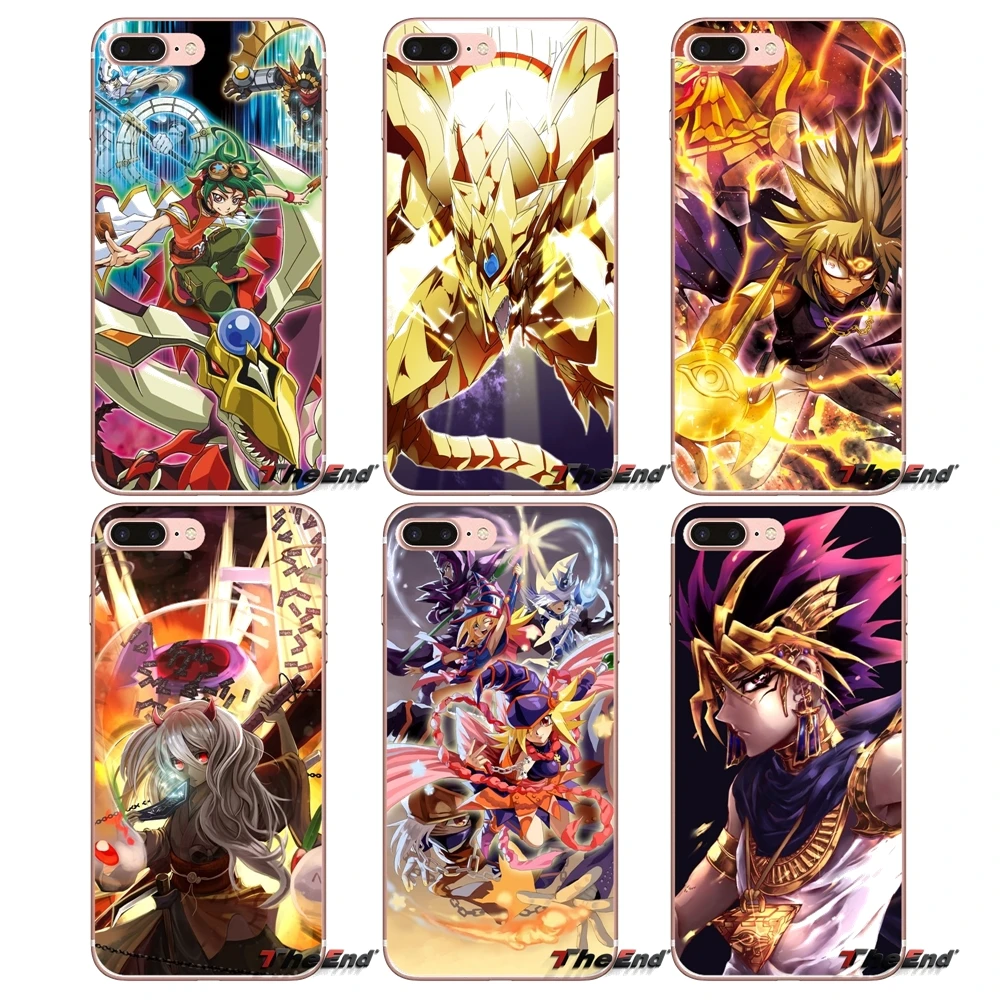 Для iPhone X 4 4S 5 5S 5C SE 6 6S 7 8 Plus Samsung Galaxy J1 J3 J5 J7 A3 A5 2016 2017 Yu-Gi-Oh аниме мягкий чехол для