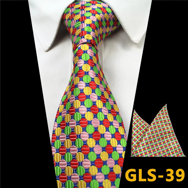 Мужской классический галстук полиэстер шёлковый жаккардовый тканый 8 см клетчатый цветочный(наборы с платком) для взрослых официальная Свадебная деловая вечеринка