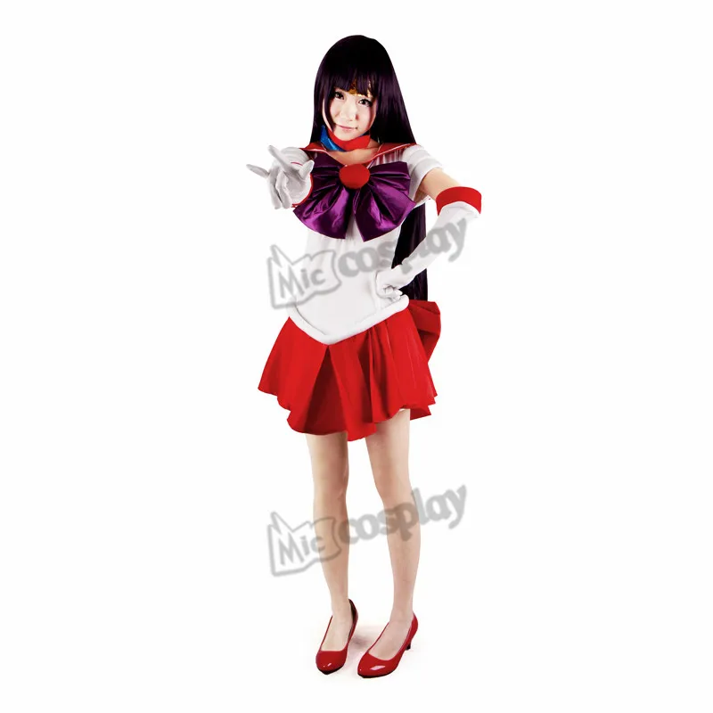 font b Anime b font Sailor Moon Hino Rei Sailor Mars font b Cosplay b