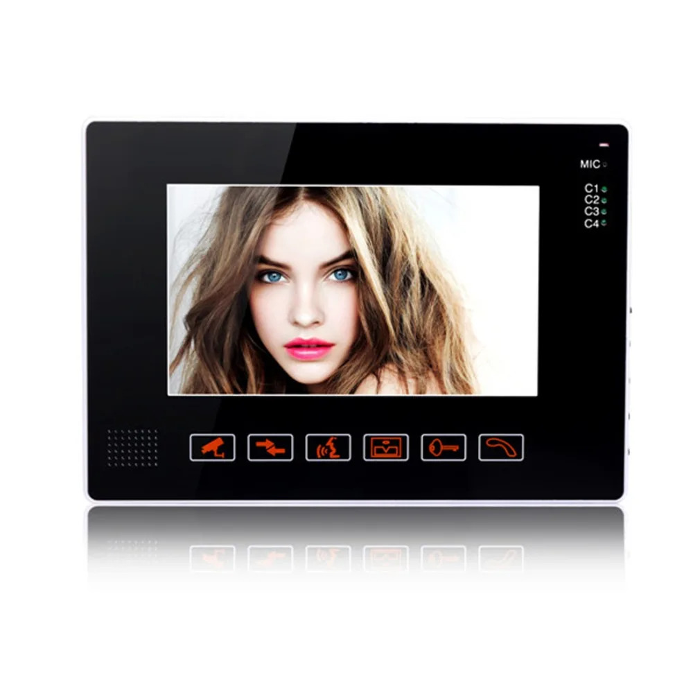 Видеодомофон Yobang 9 дюймов 1000TVL 5 шт.|video intercom|phone intercomdoorbell phone |