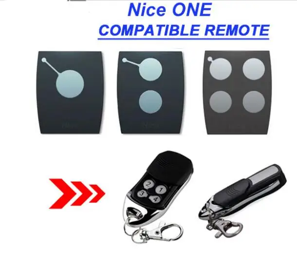 

Nice ON1,ON2,ON4 replacement remote 433.92MHZ Rolling code transmitter