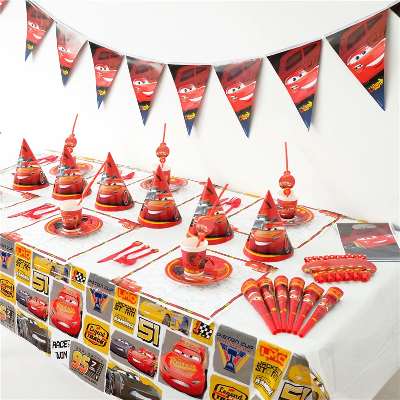 Disney Cars Mcqueen Ensemble De Decoration Anniversaire Pour Enfants Voitures Plex Fournitures De Fete Gobelets Assiettes Banderole Chapeau Fourreau Pour Loot De Paille Aliexpress Disney Cars Mcqueen Ensemble De Decoration Anniversaire Pour Enfants Voitures Plex Fournitures De Fete Gobelets Assiettes Banderole Chapeau Fourreau Pour Loot De Paille Aliexpress